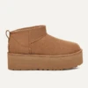 UGG Women’s Classic Ultra Mini Platform Boot Chestnut -Lauries Shoes Store UGG Womens Classic Ultra Mini Platform Boot Chestnut