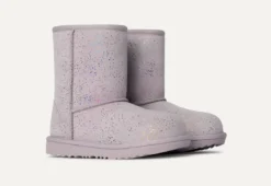 Ugg Kid’s Classic II Shimmer Sky Pale Smoke / Rainbow Metallic -Lauries Shoes Store Ugg Kids Classic II Shimmer Sky Pale Smoke Rainbow Metallic 2