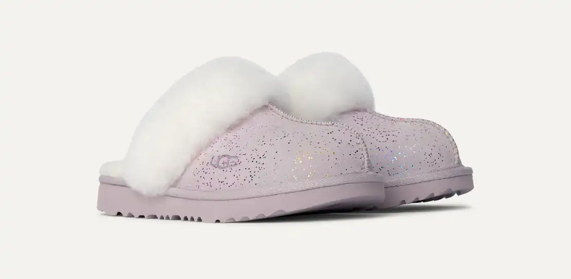 Ugg Kid’s Cozy II Shimmer Sky Pale Smoke / Rainbow Metallic 4 Ugg Kid’s Cozy II Shimmer Sky Pale Smoke / Rainbow Metallic - Image 2