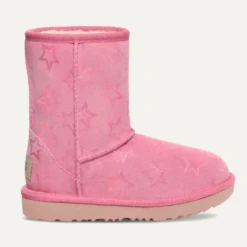 Ugg Toddler Classic II Iridescent Stars Boot Dusty Orchid/Pink Iridescent