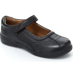 Stride Rite Big Kid’s Claire Black Leather