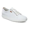 ECCO Women’s Soft 7 Sneaker White Leather