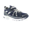 Tsukihoshi Youth Storm Navy/Silver -Lauries Shoes Store Y70 415 2