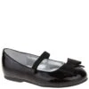 Nina Kid’s Pegasus Flat T Black Patent